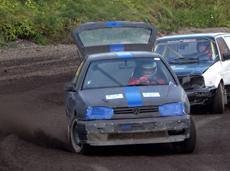 Med en speciel aerodynamik kvalificerede Thue Kristensen sig til B-finalen i Klasse 2.